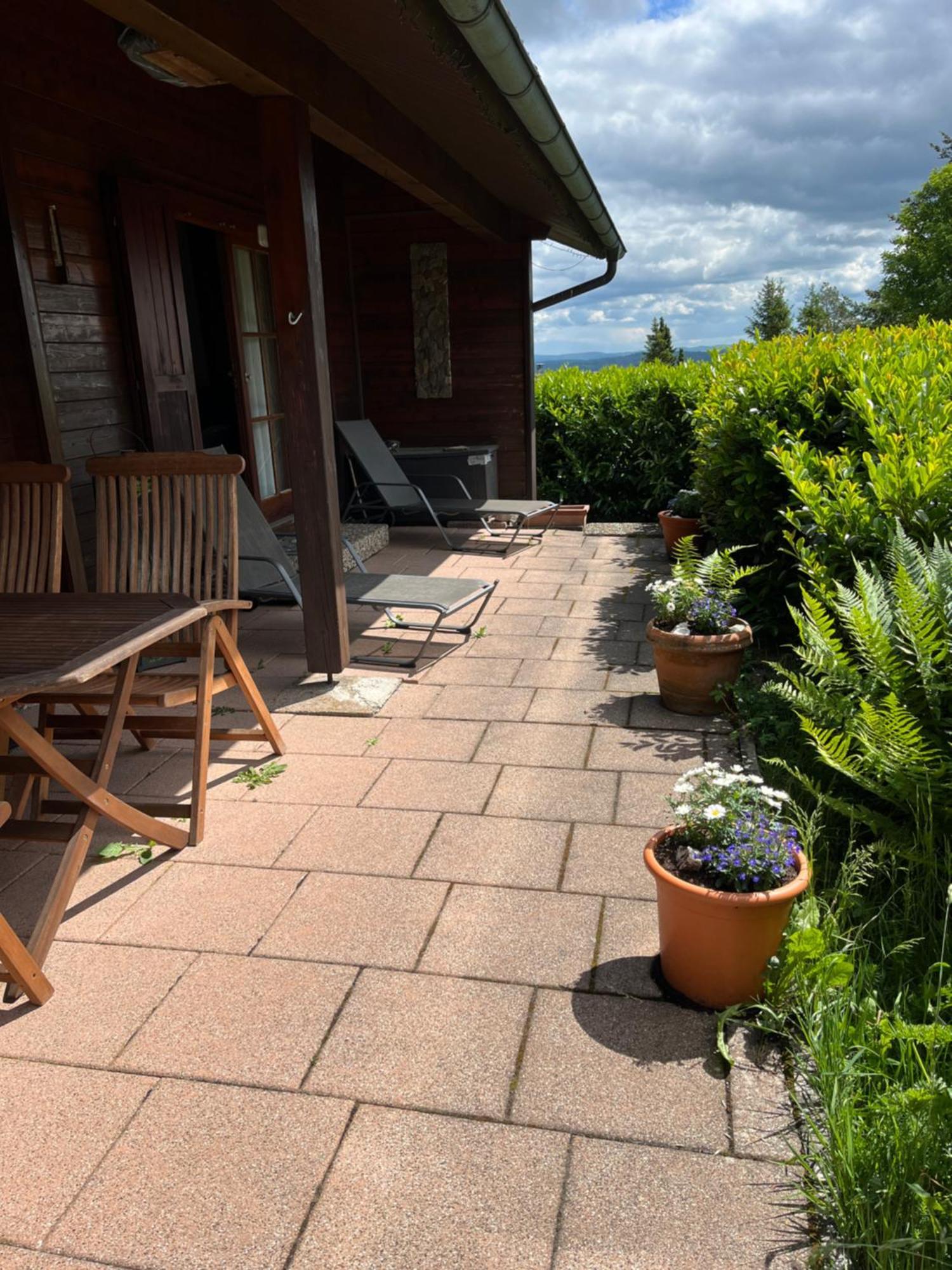 Blockhaus Ferienzauber II Villa Bromskirchen Ngoại thất bức ảnh