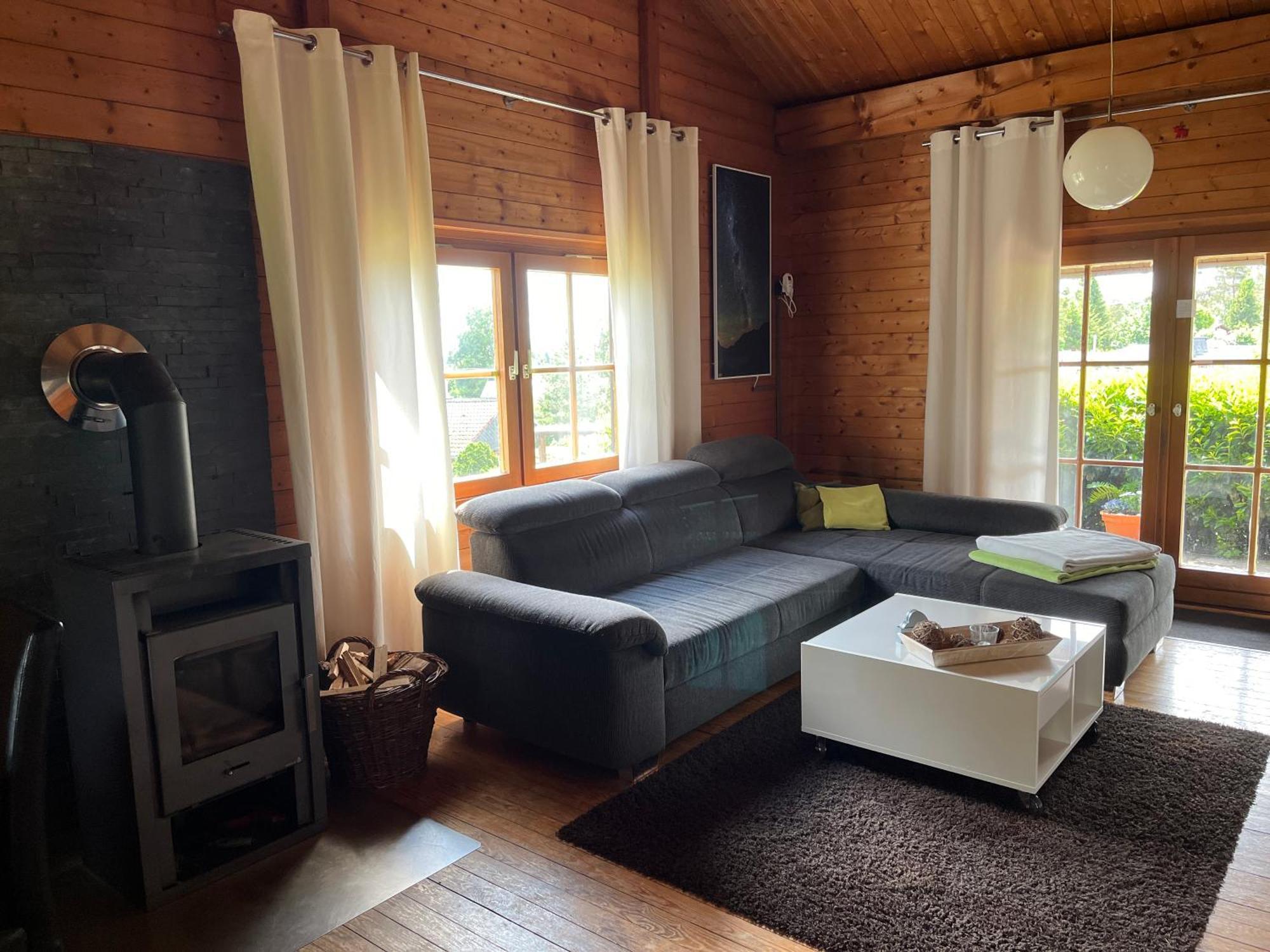 Blockhaus Ferienzauber II Villa Bromskirchen Ngoại thất bức ảnh