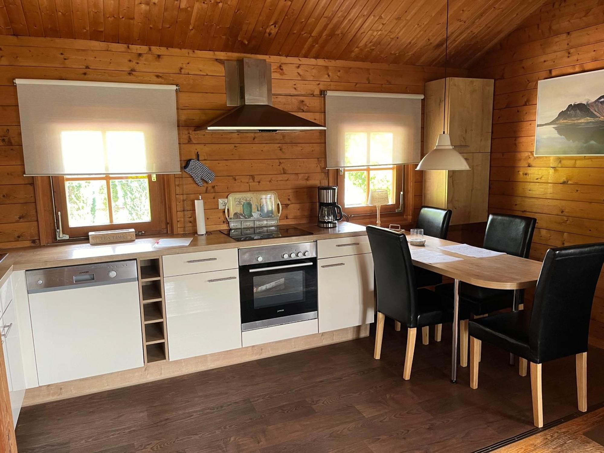Blockhaus Ferienzauber II Villa Bromskirchen Ngoại thất bức ảnh
