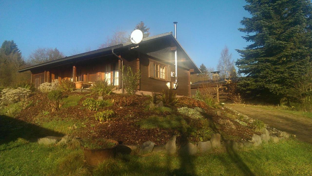 Blockhaus Ferienzauber II Villa Bromskirchen Ngoại thất bức ảnh